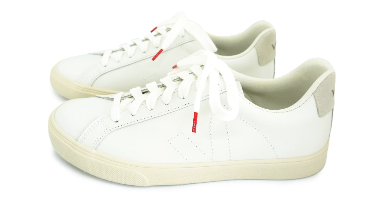 Lacets sneakers coton blanc et rouge - Made in France - Unisexe Paire - Face - Petit-détail.com
